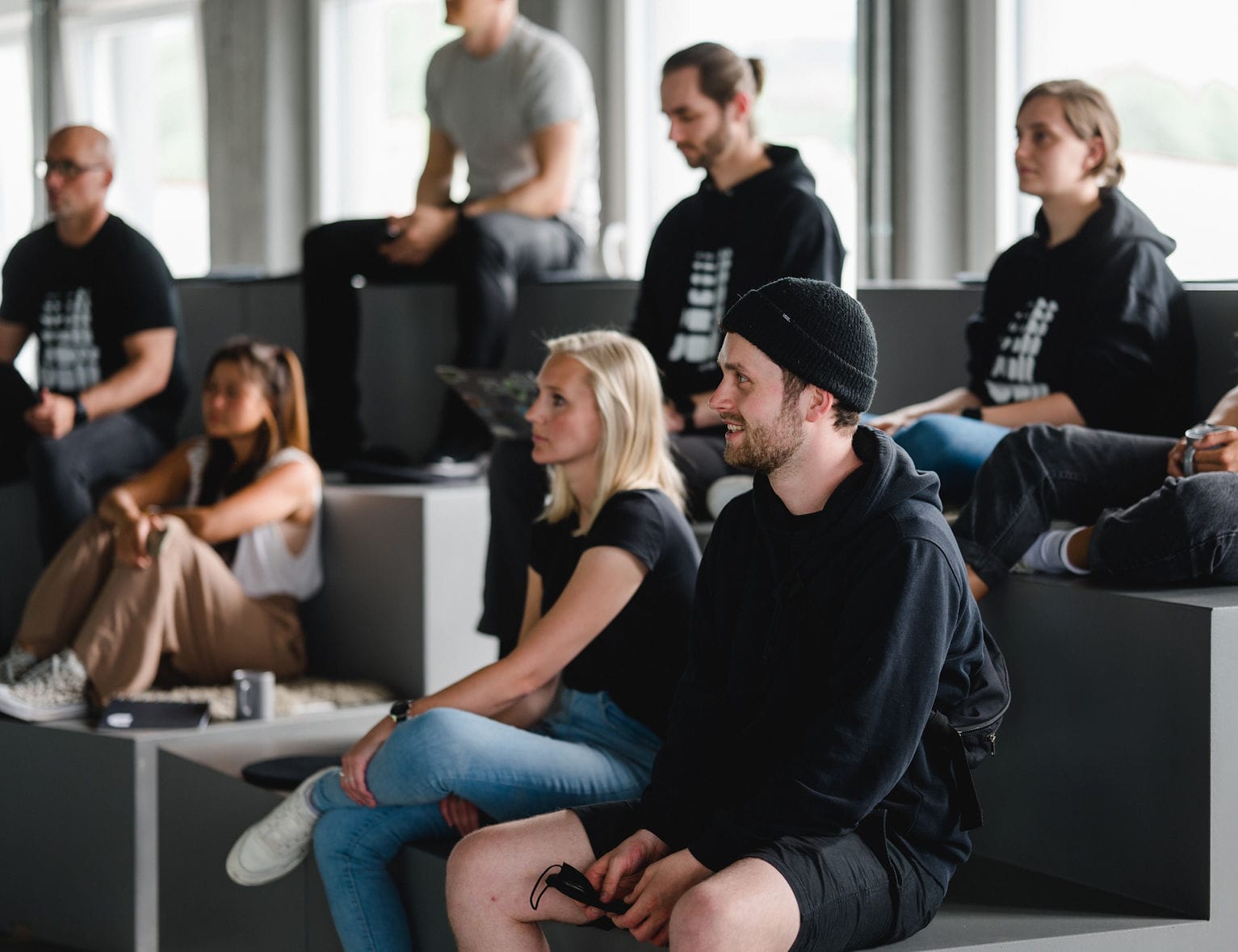 VOLL bei der Besprechung aktueller Projekte